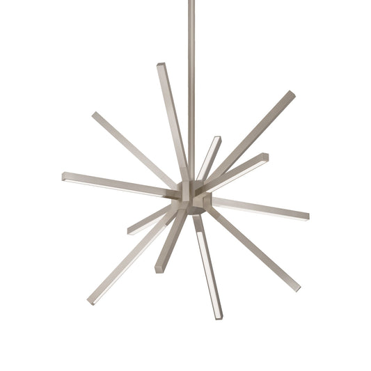 Kuzco Sirius Minor brushed nickel chandelier CH14220-BN