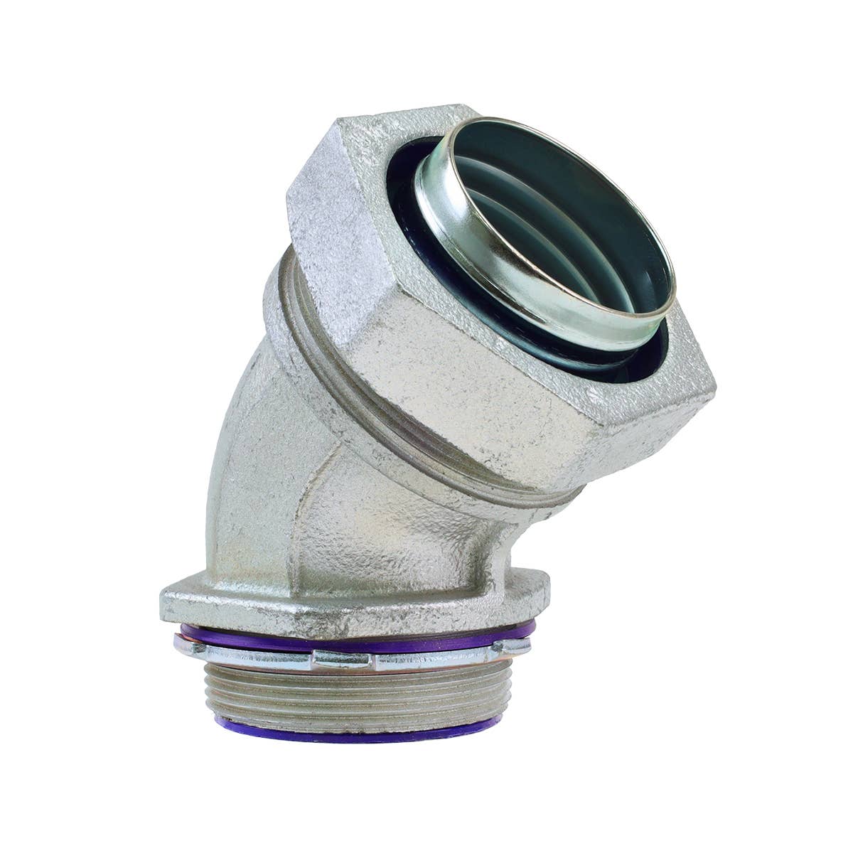 Dottie SL45350I Dottie 3-1/2 in 45 Degree Insulated Steel Liquid Tight Connector SL45350I