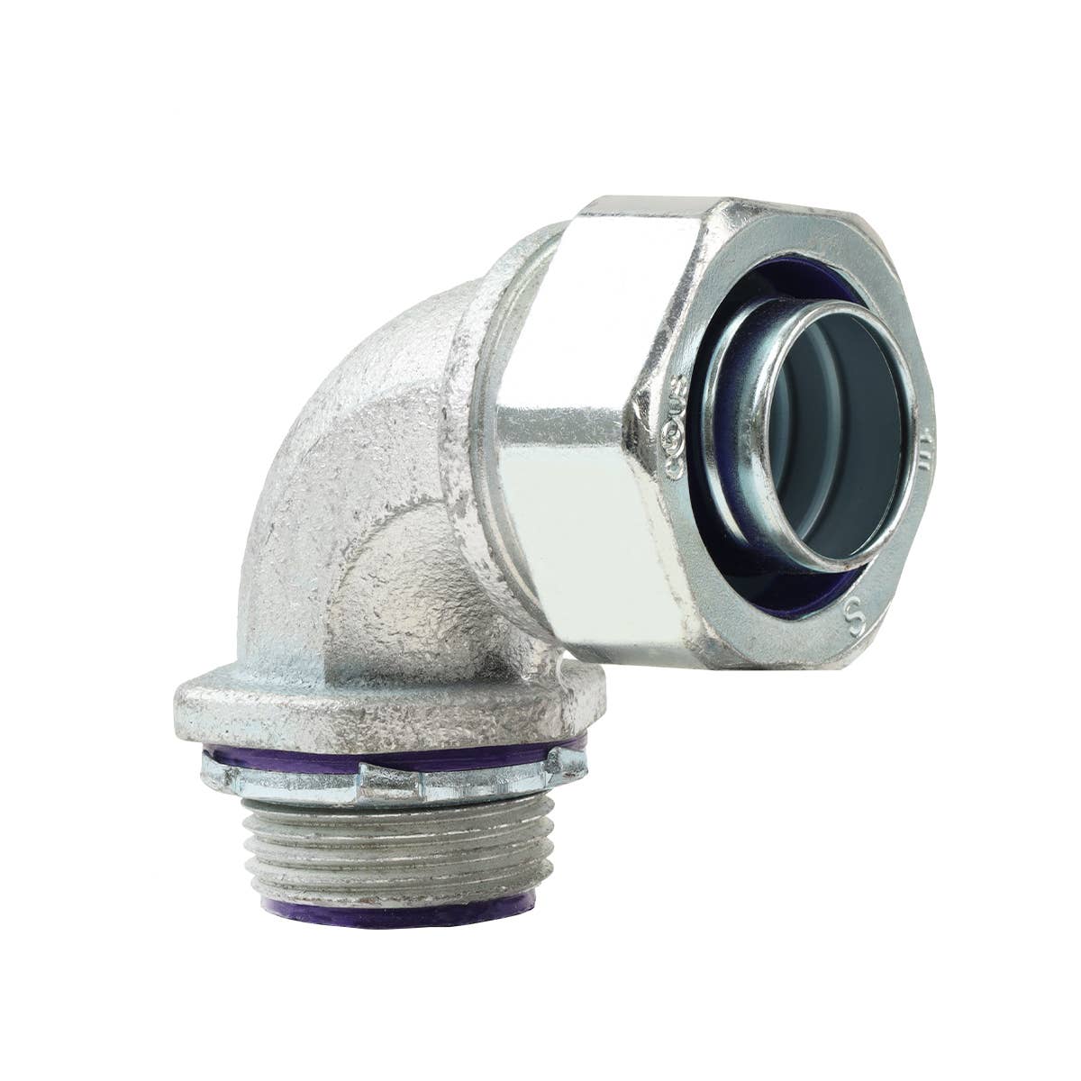 Dottie SL9038I Dottie 3/8 in 90 Degree Insulated Steel Liquid Tight Connector SL9038I
