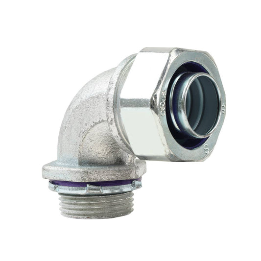 Dottie SL9075 Dottie 3/4 in 90 Degree Steel Liquid Tight Connector SL9075