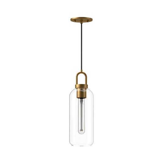Alora Mood Soji aged gold pendant PD401505AGCL