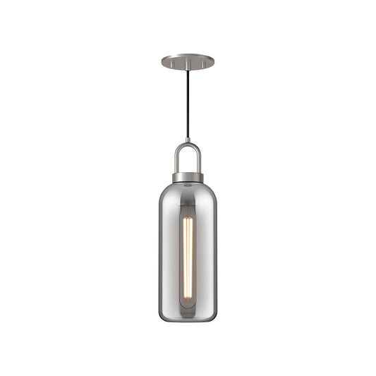 Alora Mood Soji brushed nickel pendant PD401505BNSM