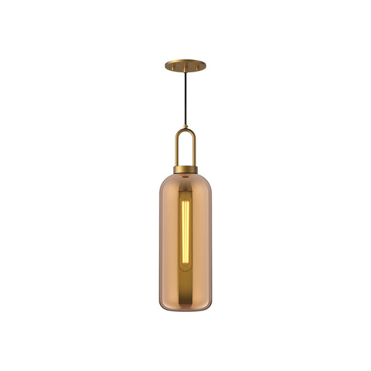 Alora Mood Soji aged gold pendant PD401606AGCP