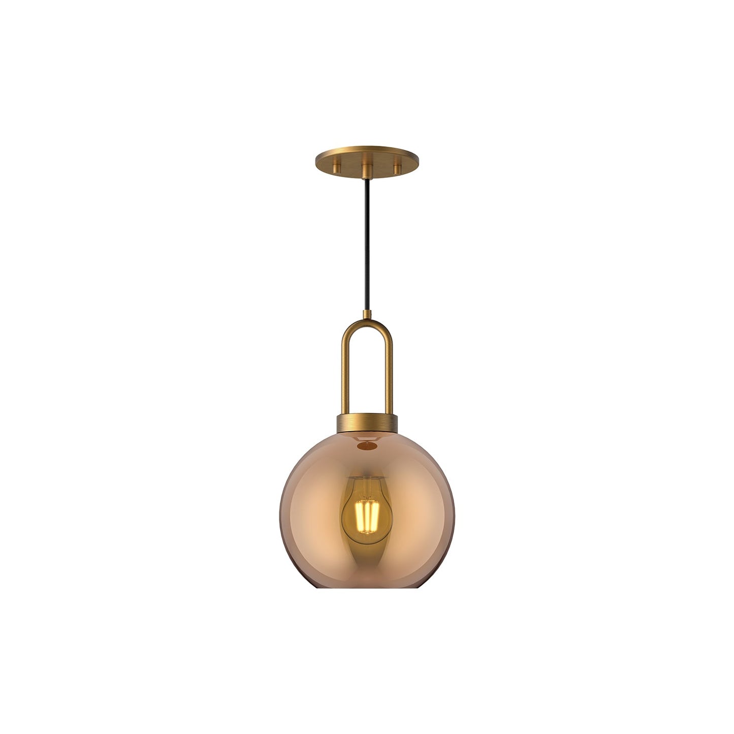Alora Mood Soji aged gold pendant PD601608AGCP