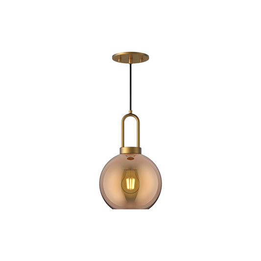 Alora Mood Soji aged gold pendant PD601608AGCP
