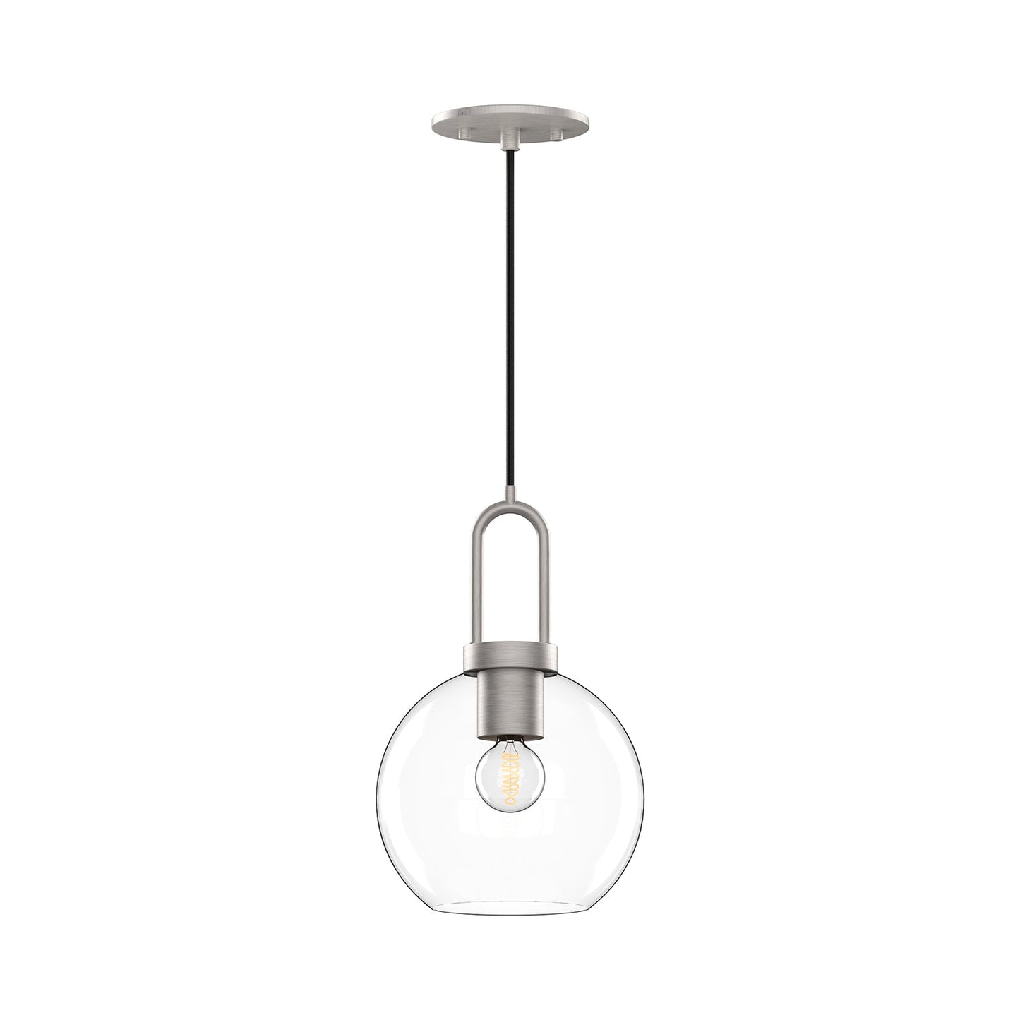 Alora Mood Soji brushed nickel pendant PD601608BNCL