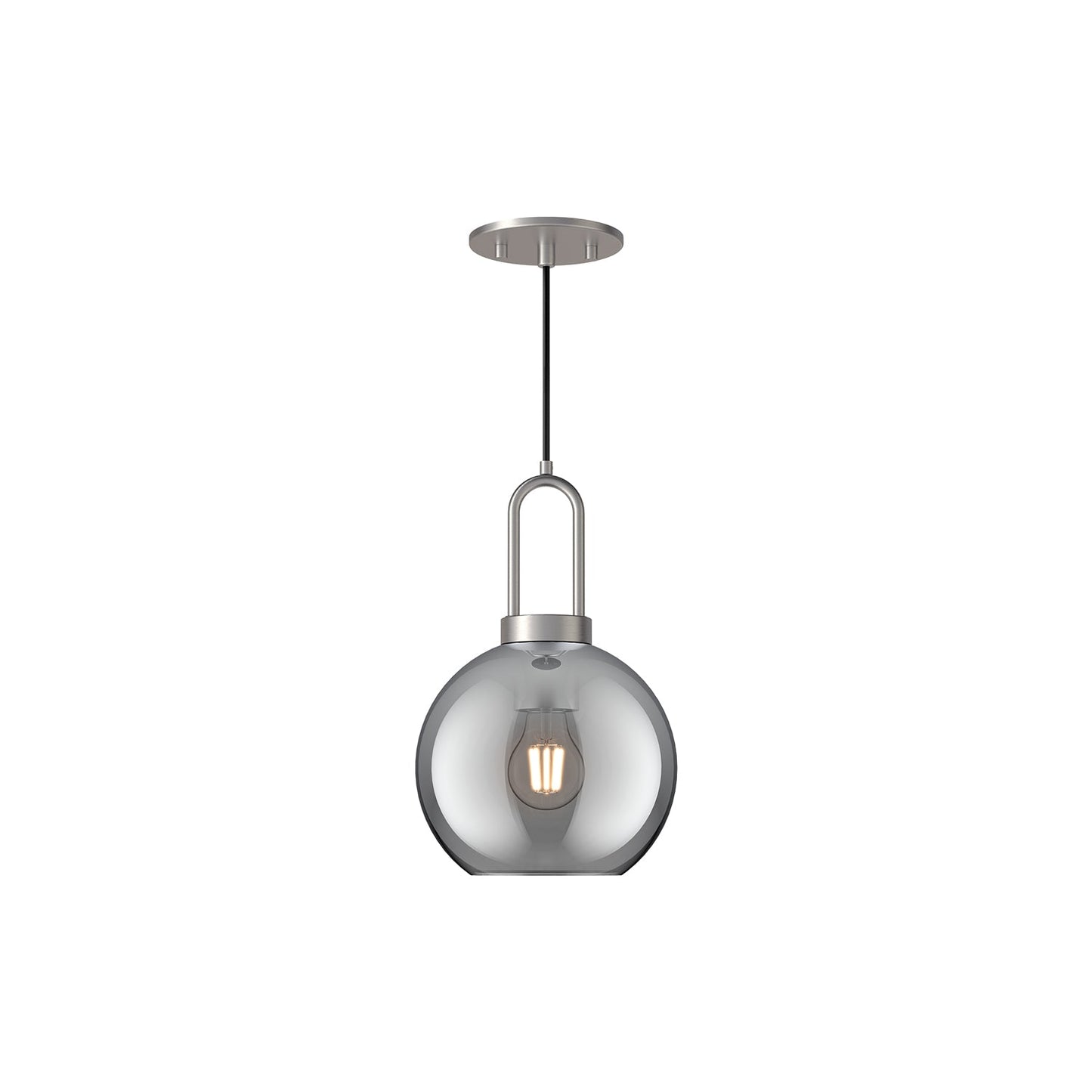 Alora Mood Soji brushed nickel pendant PD601608BNSM