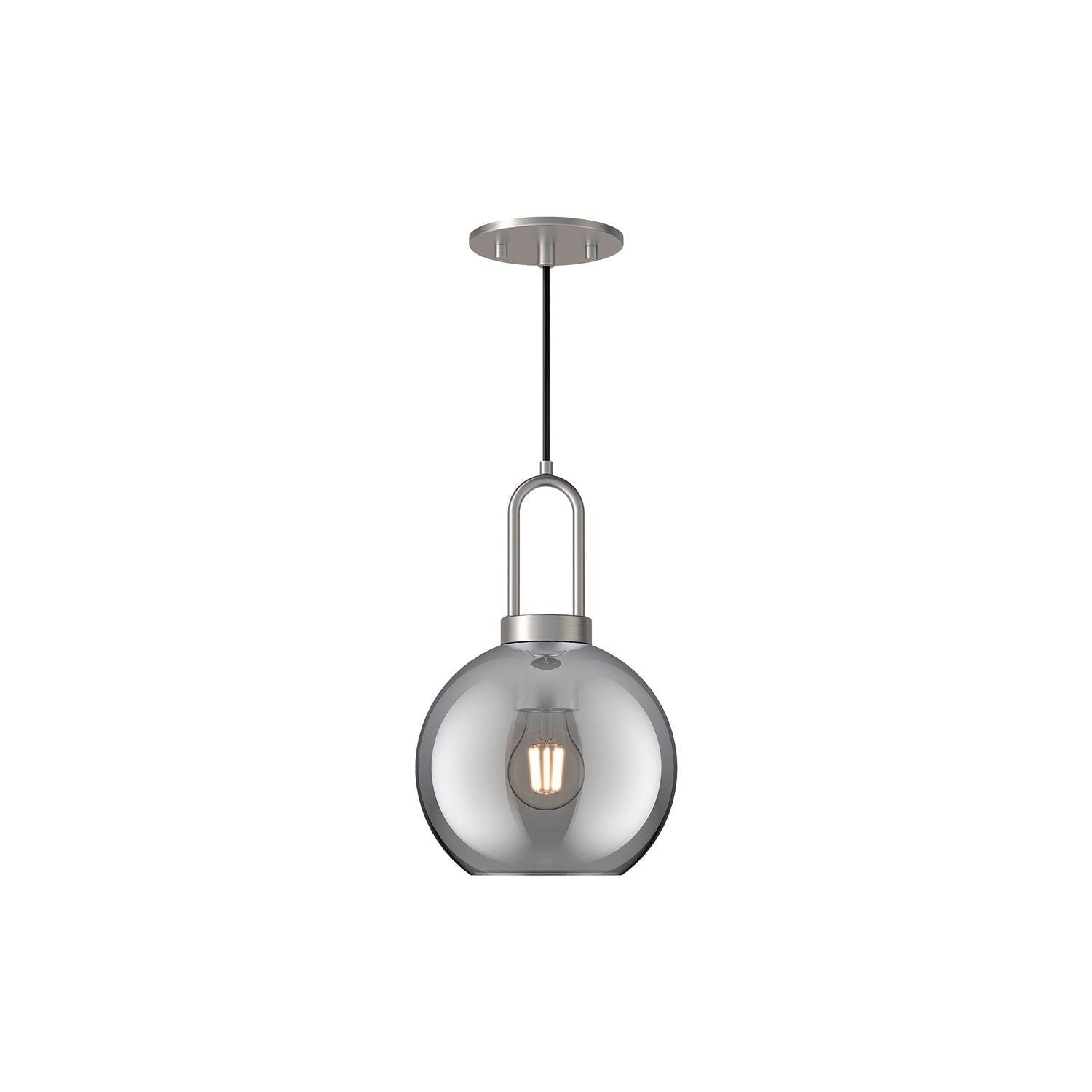 Alora Mood Soji brushed nickel pendant PD601608BNSM