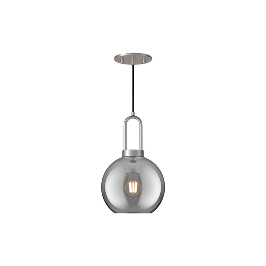 Alora Mood Soji brushed nickel pendant PD601608BNSM