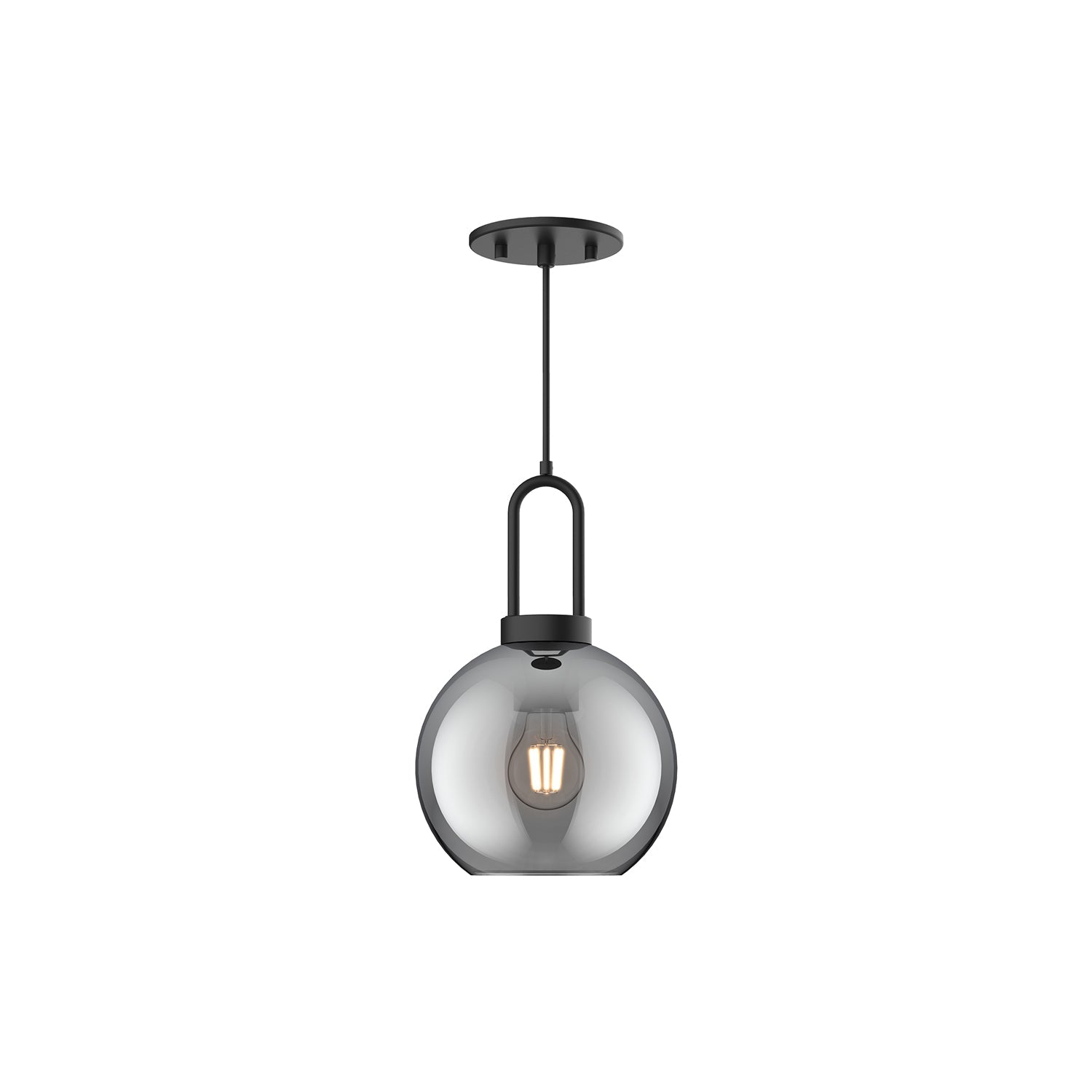 Alora Mood Soji matte black pendant PD601608MBSM