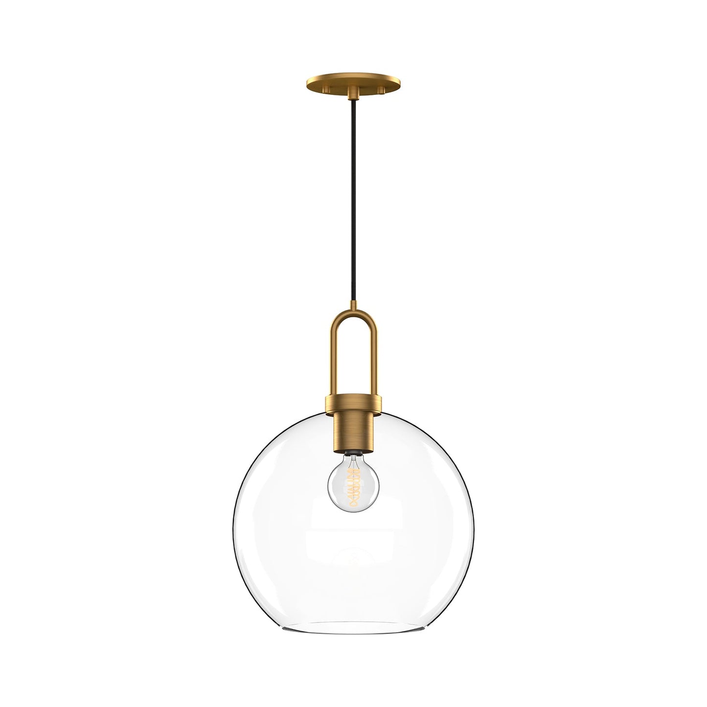 Alora Mood Soji aged gold pendant PD601710AGCL
