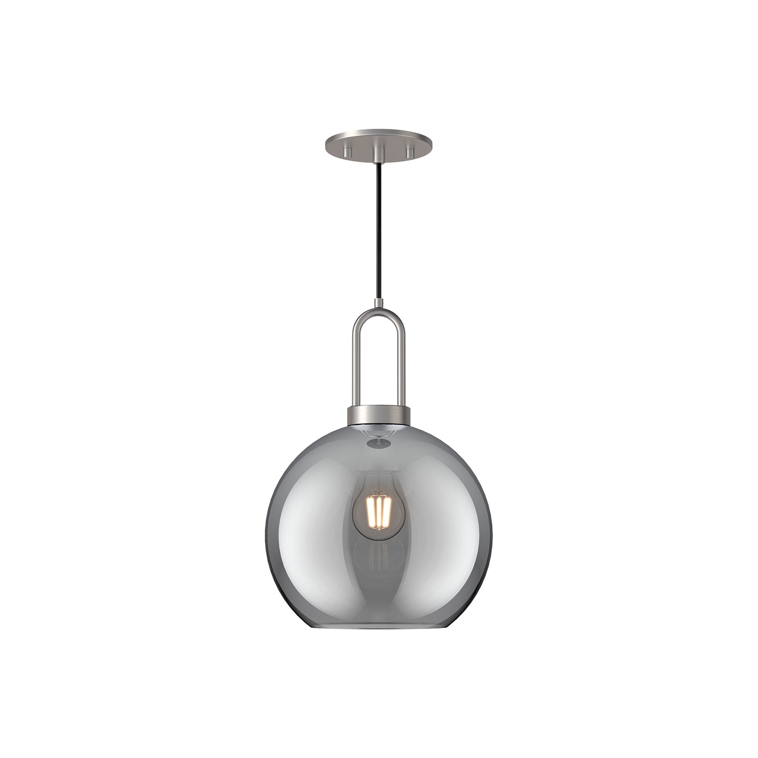Alora Mood Soji brushed nickel pendant PD601710BNSM