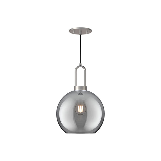 Alora Mood Soji brushed nickel pendant PD601710BNSM