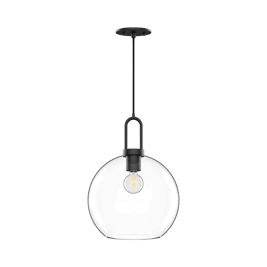 Alora Mood Soji clear glass pendant PD601710MBCL