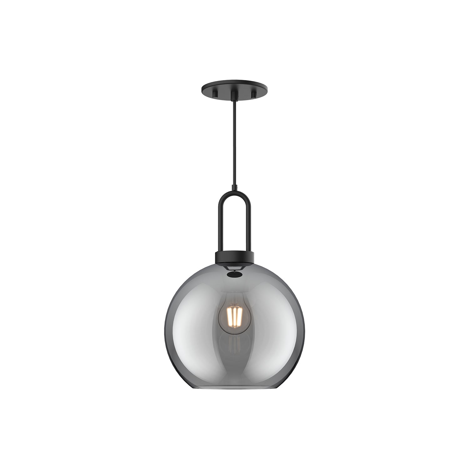 Alora Mood Soji matte black pendant PD601710MBSM