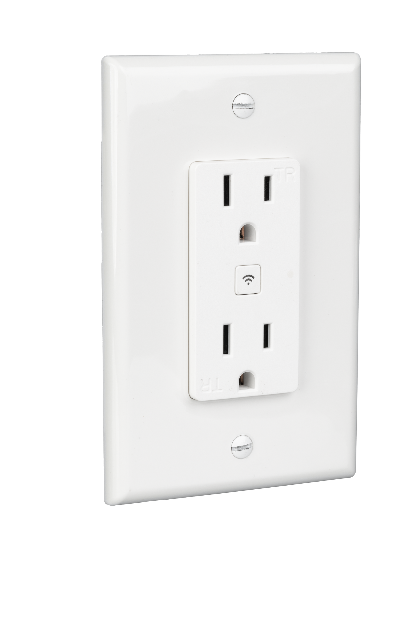 Spektrum+ 2 Socket Smart Outlet - American Lighting SPKPL-OUTLETW-2S-WH