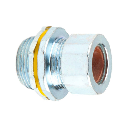 Dottie SR75A650 Dottie 3/4 in Steel Strain Relief Connector (Brown Grommet) SR75A650
