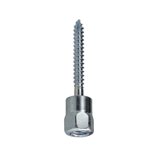 Dottie SSW38B Dottie 3/8-16 Wood Bottom Mount Rod Hanger SSW38B