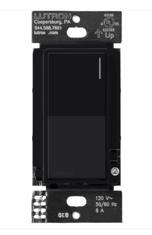 Lutron Sunnata switch in Black