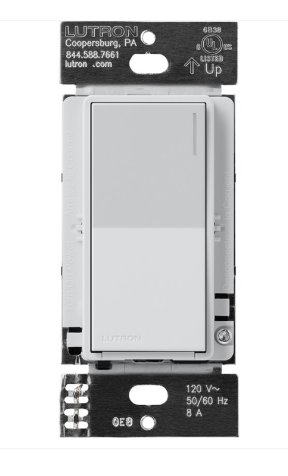 Lutron Sunnata switch in Mist