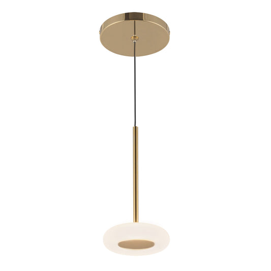 Kuzco Stephord metallic brass pendant PD97204-MRB/FR