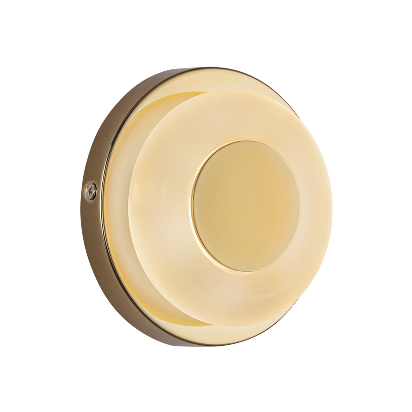 Kuzco Stephord metallic brass wall sconce WS97204-MRB/FR