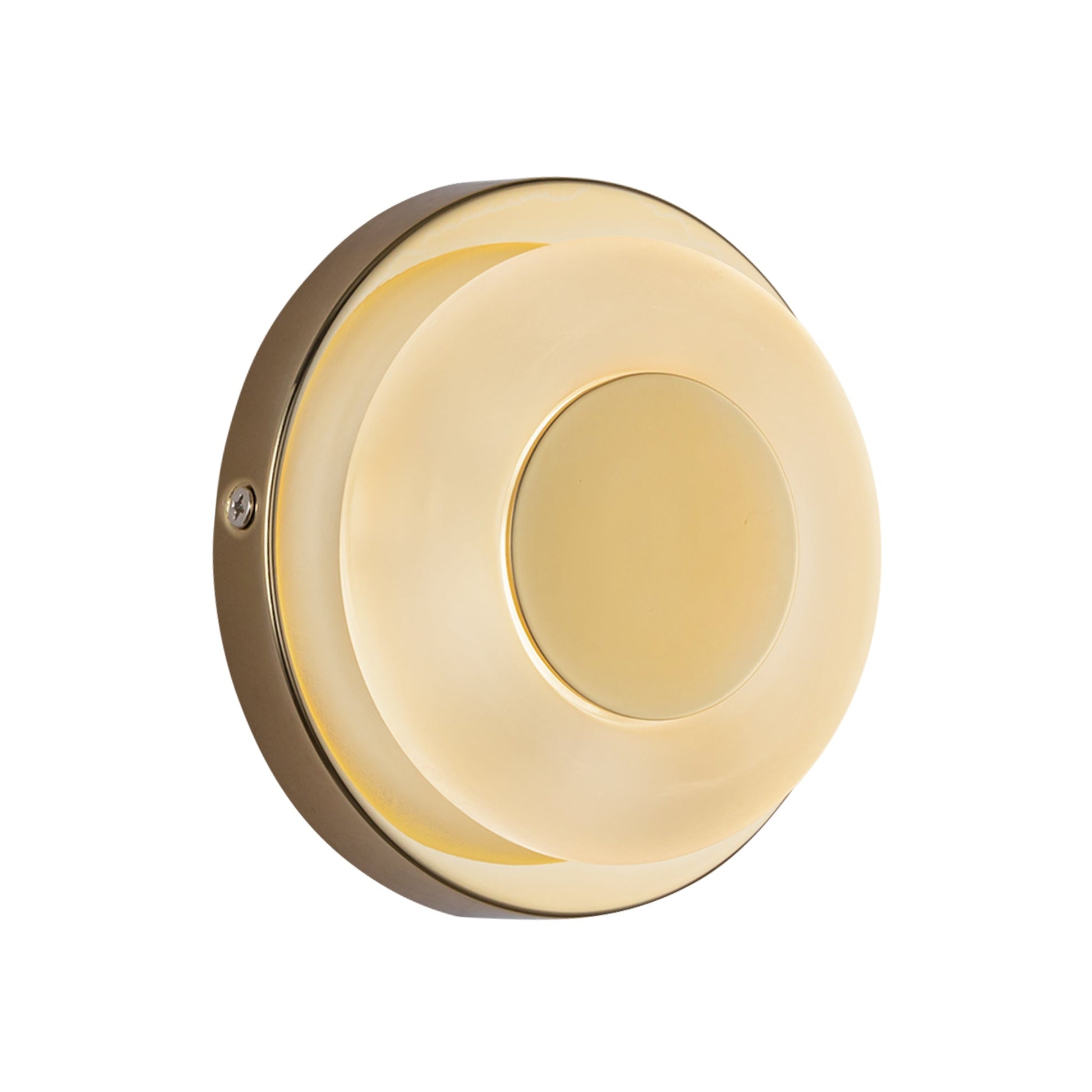 Kuzco Stephord metallic brass wall sconce WS97204-MRB/FR