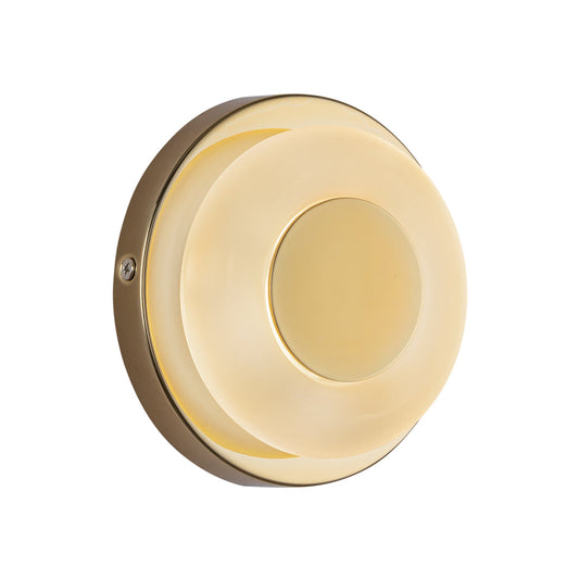 Kuzco Stephord metallic brass wall sconce WS97204-MRB/FR