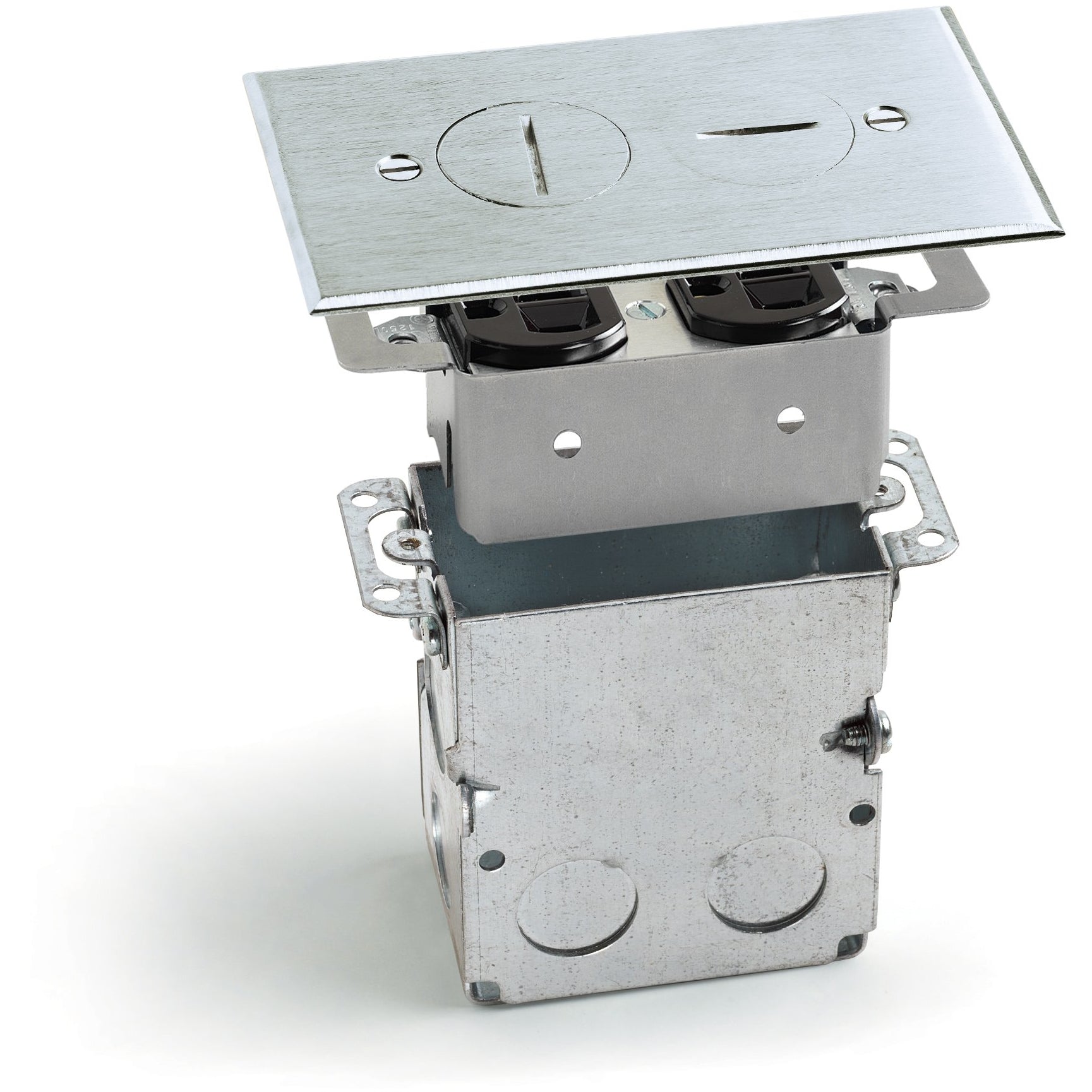 Lew Electric SWB-2-A Aluminum floor box