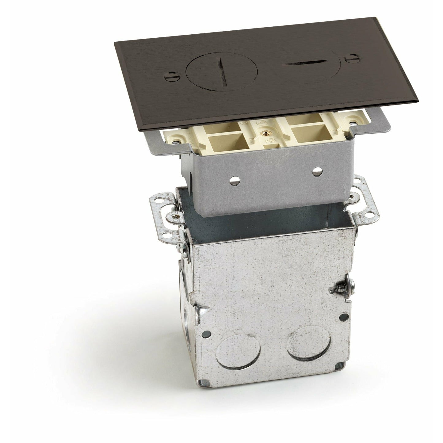 Lew Electric SWB-2-DB-T Dark Bronze floor box