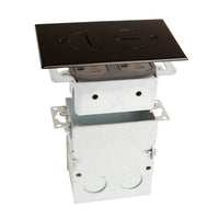 Lew Electric SWB-2-DB Dark Bronze floor box