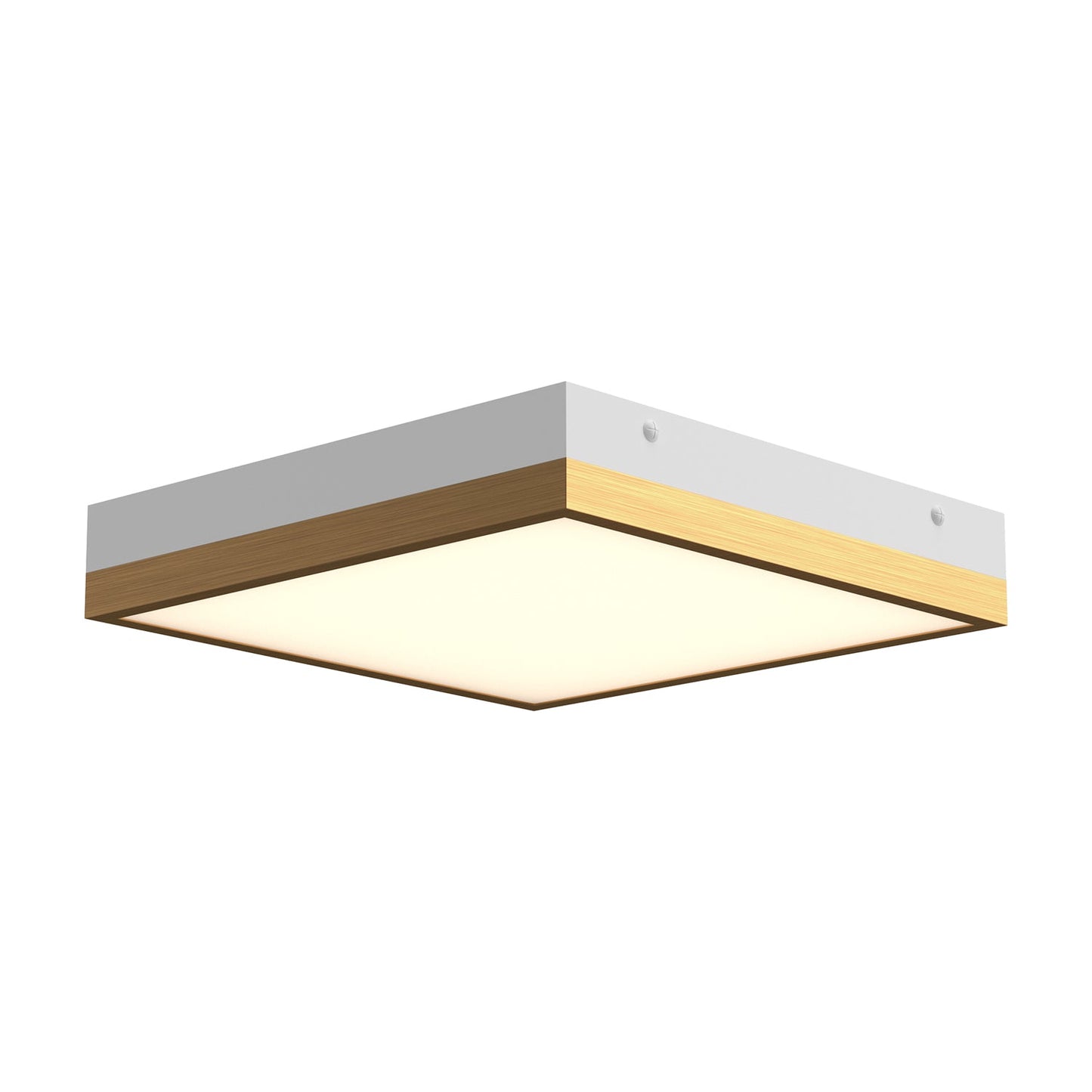 Alora Mood Sydney aged gold flush mount FM553211AGWH