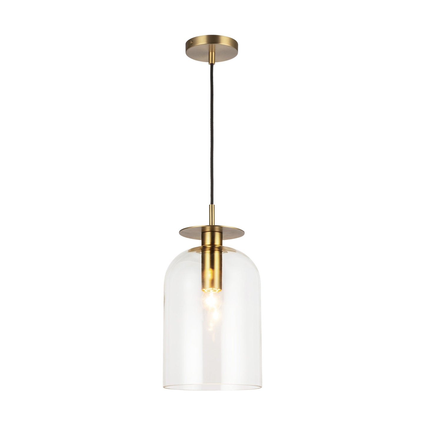 Alora Mood Sylvia brushed gold pendant PD515408BGCL