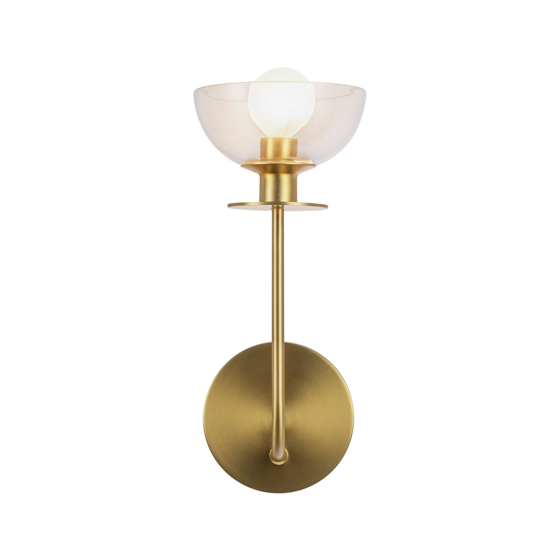 Alora Mood Sylvia brushed gold vanity light WV515205BGCL