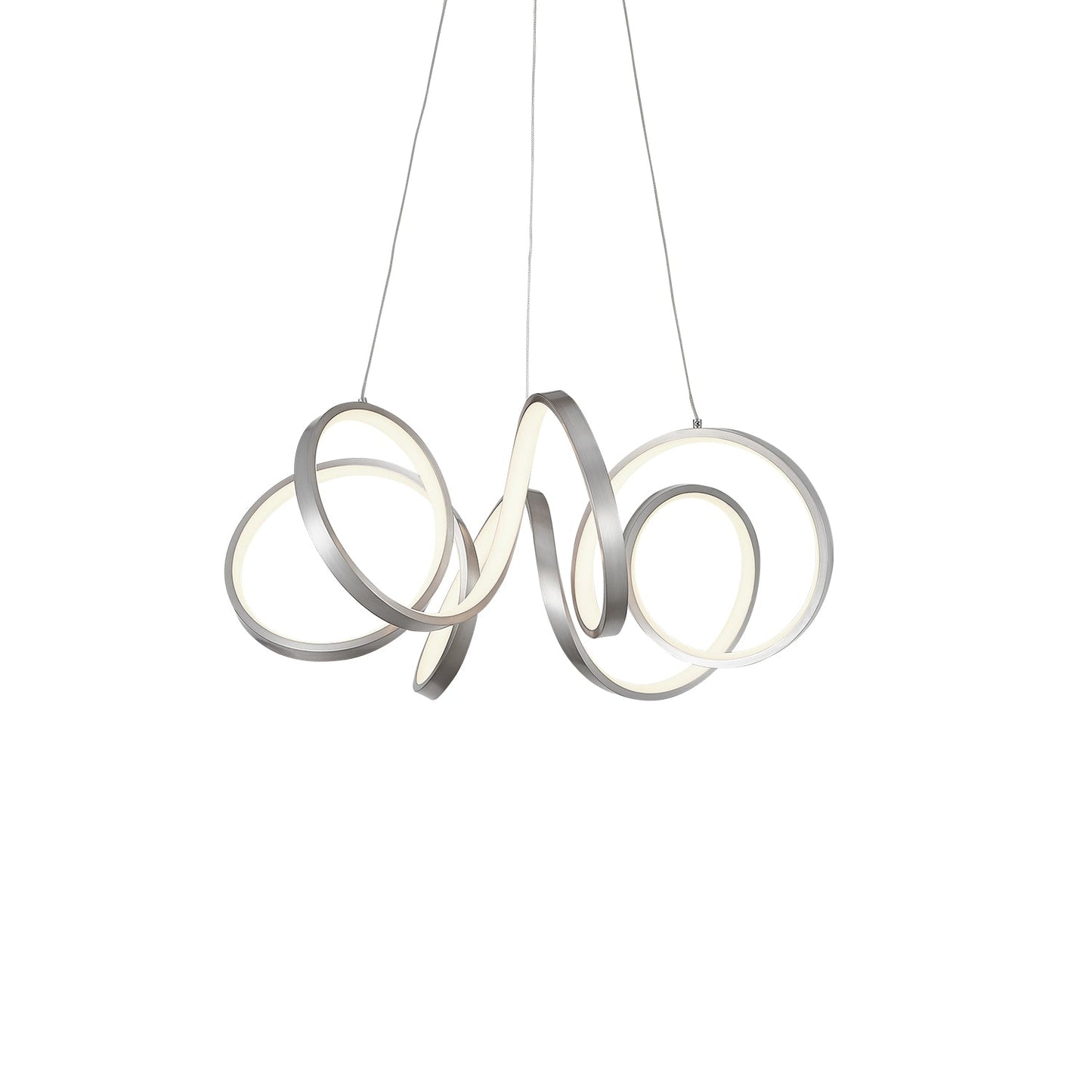 Kuzco Synergy antique silver chandelier CH93824-AS