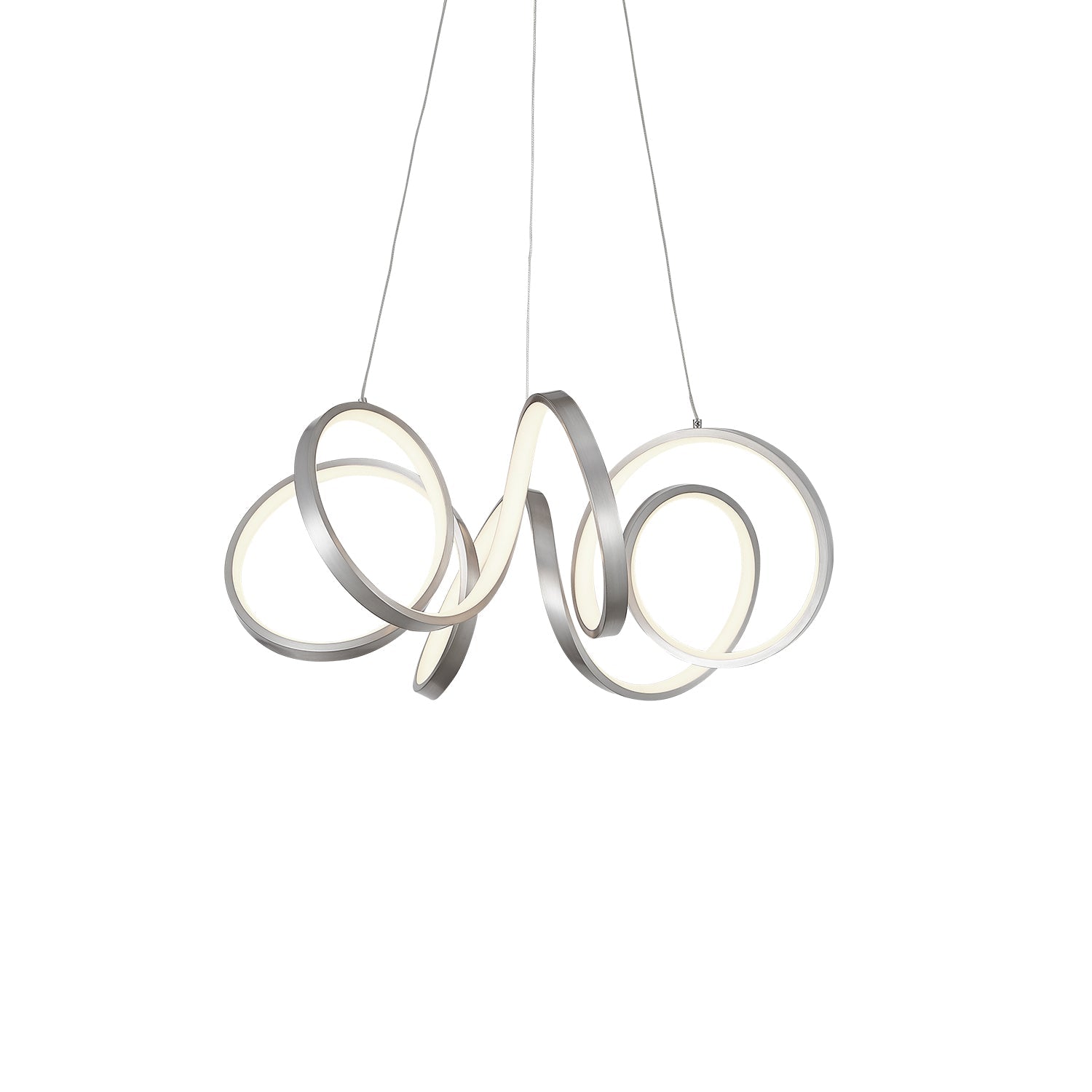 Kuzco Synergy antique silver chandelier CH93824-AS