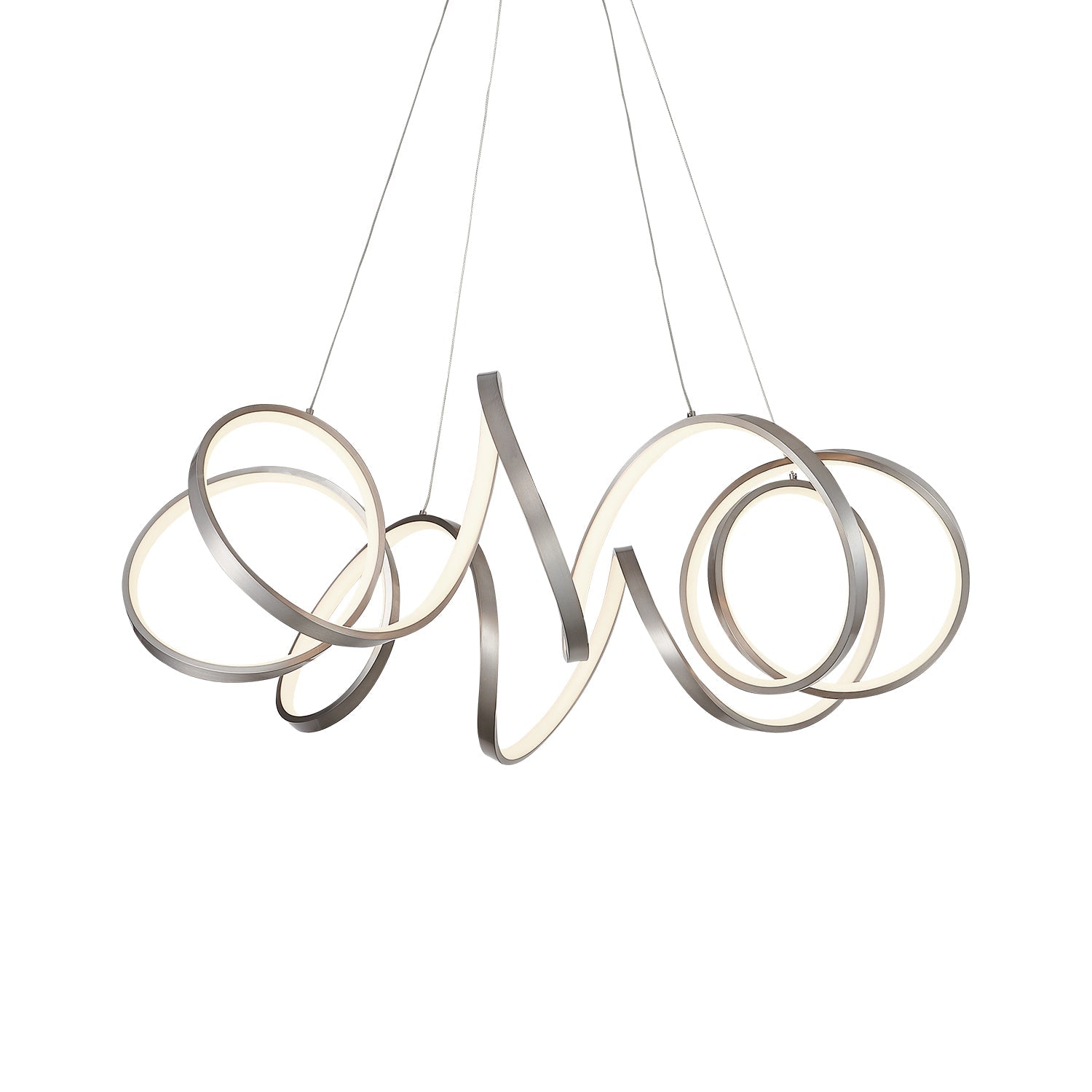 Kuzco Synergy antique silver chandelier CH93834-AS