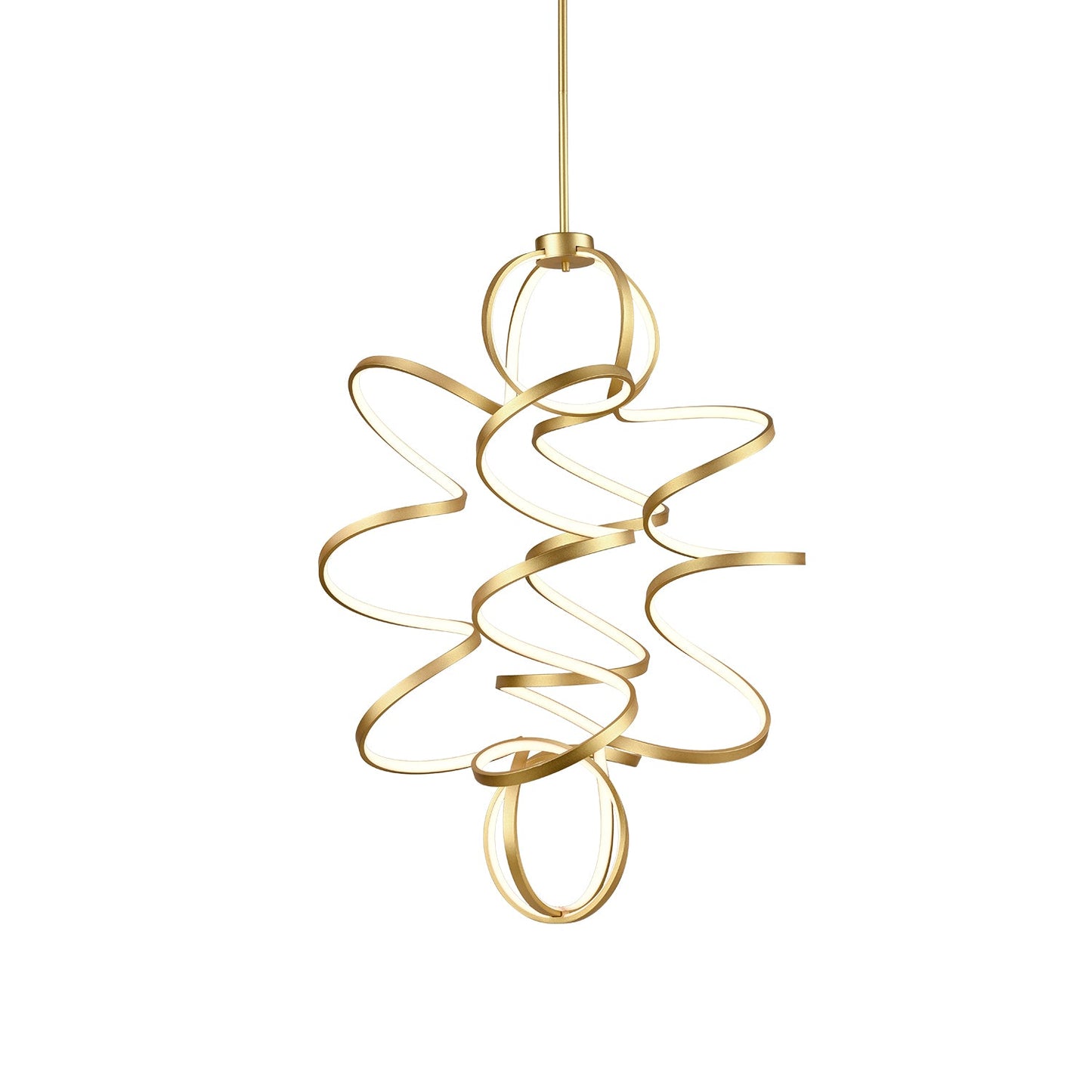 Kuzco Synergy antique brass chandelier CH93941-AN