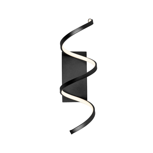 Kuzco Synergy black wall sconce WS93724-BK