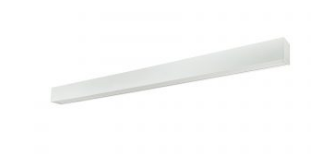 Nora Lighting NLUD-8334W 8' L-Line LED Indirect/Direct Linear, 12304lm / Selectable CCT, White Finish