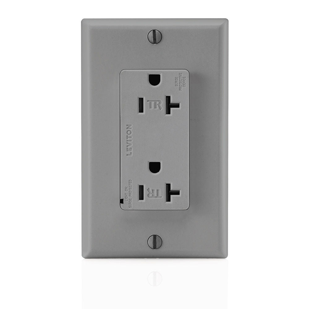 Leviton T5380-GY Receptacle