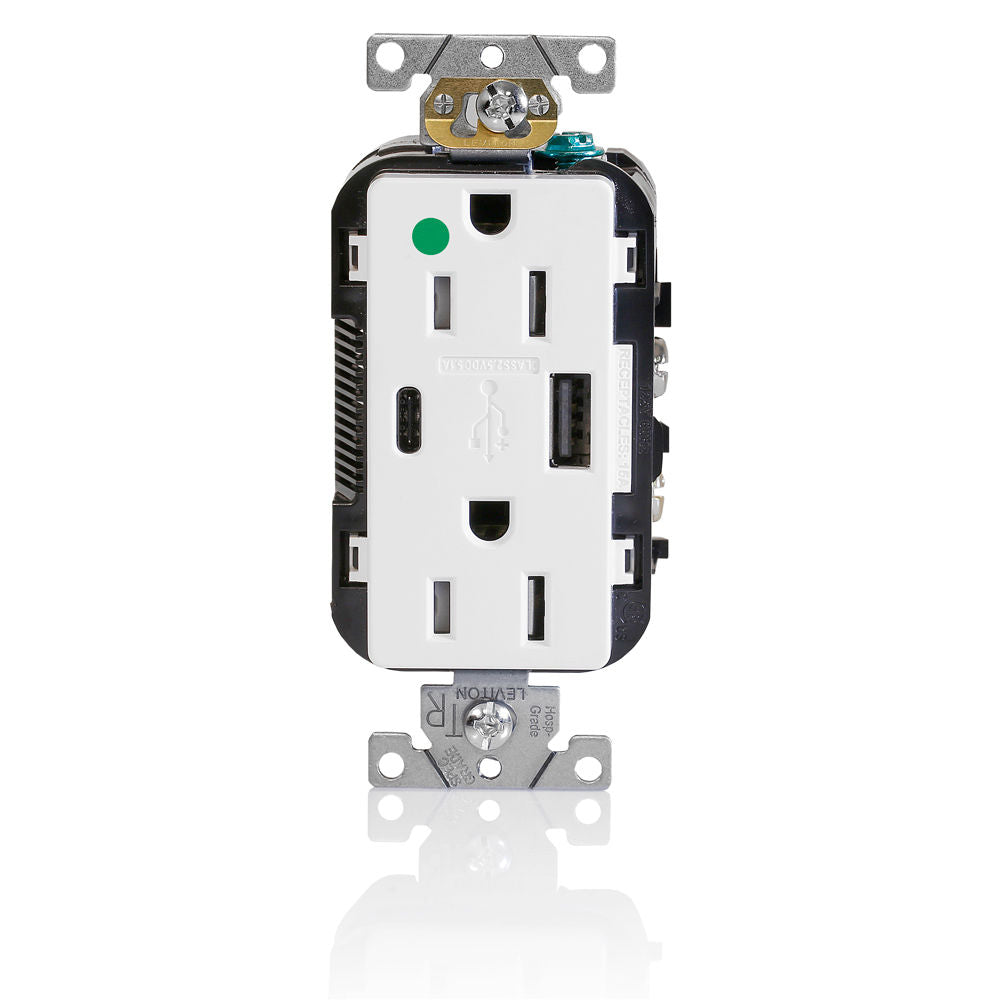 Leviton T5633-HGW Receptacle