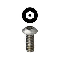 Dottie T8322HB Dottie #8-32 x 2 in Hex Pin Button Head TamperProof Machine Screw T8322HB