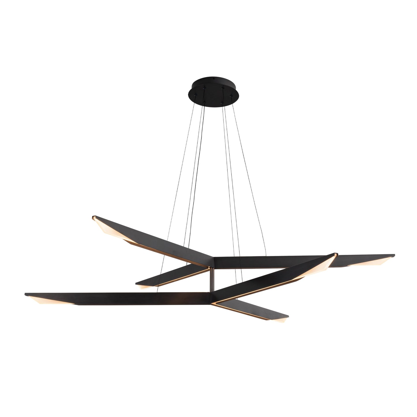 Kuzco Tachi urban bronze [universal voltage and 0-10 dimming] chandelier CH64242-UB-UNV-010