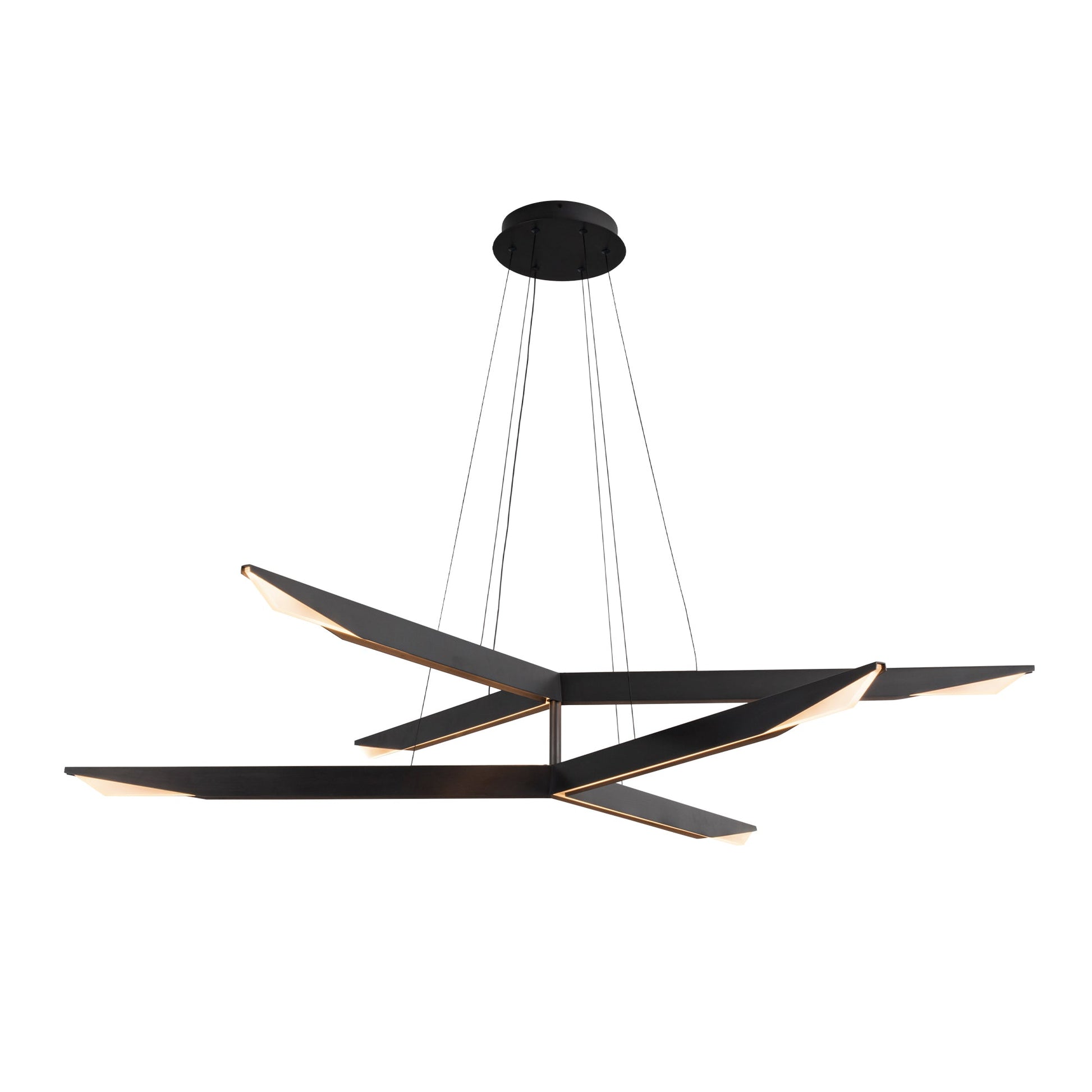 Kuzco Tachi urban bronze [universal voltage and 0-10 dimming] chandelier CH64242-UB-UNV-010