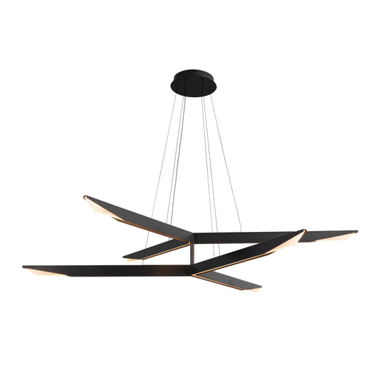 Kuzco Tachi urban bronze [universal voltage and 0-10 dimming] chandelier CH64242-UB-UNV-010