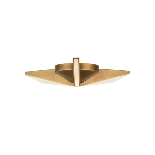 Kuzco Tachi vintage brass flush mount FM64215-VB