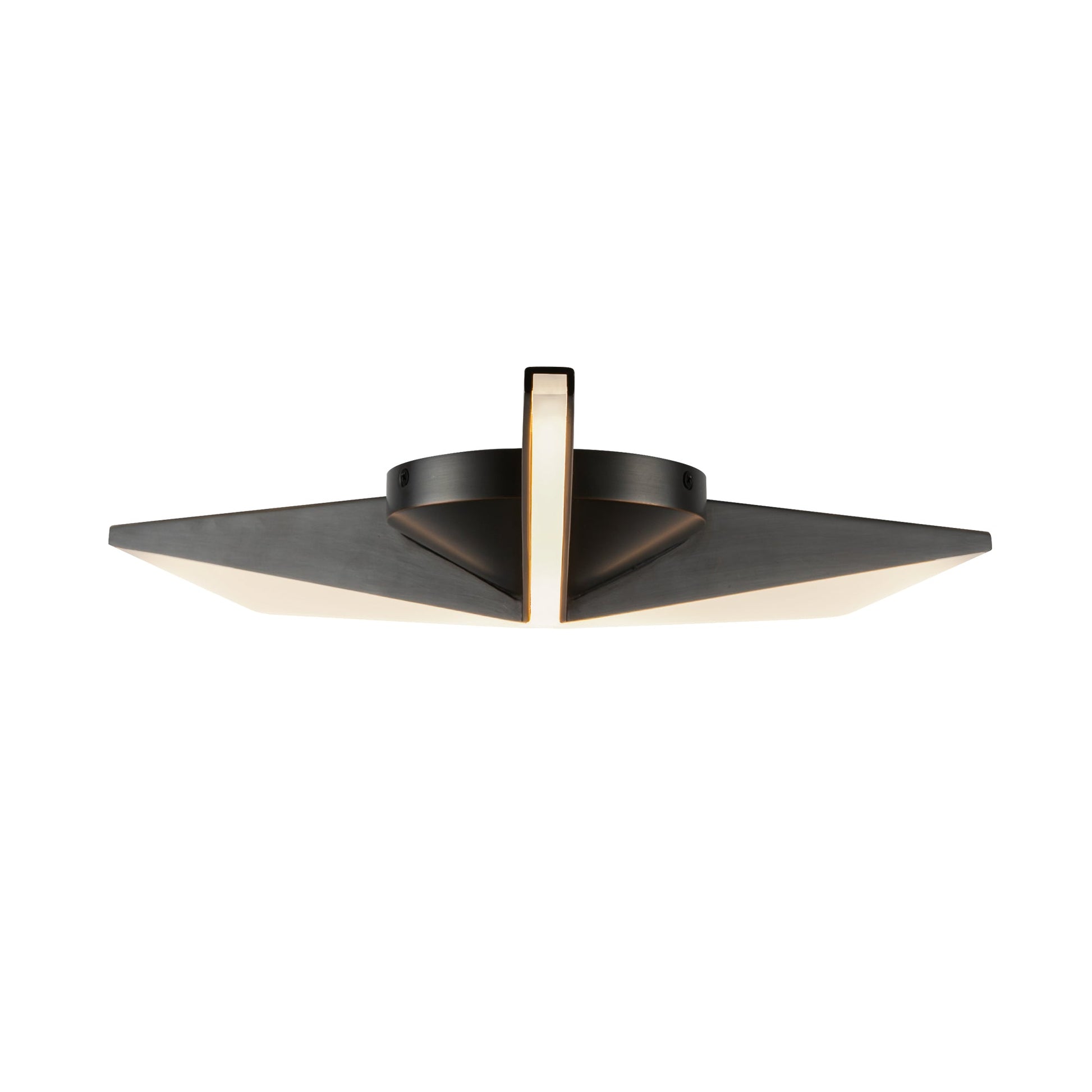 Kuzco Tachi urban bronze flush mount FM64218-UB