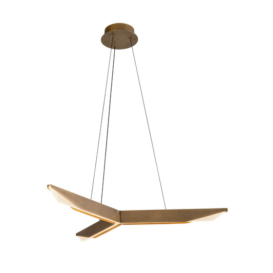Kuzco Tachi vintage brass [universal voltage and 0-10 dimming] pendant PD64231-VB-UNV-010