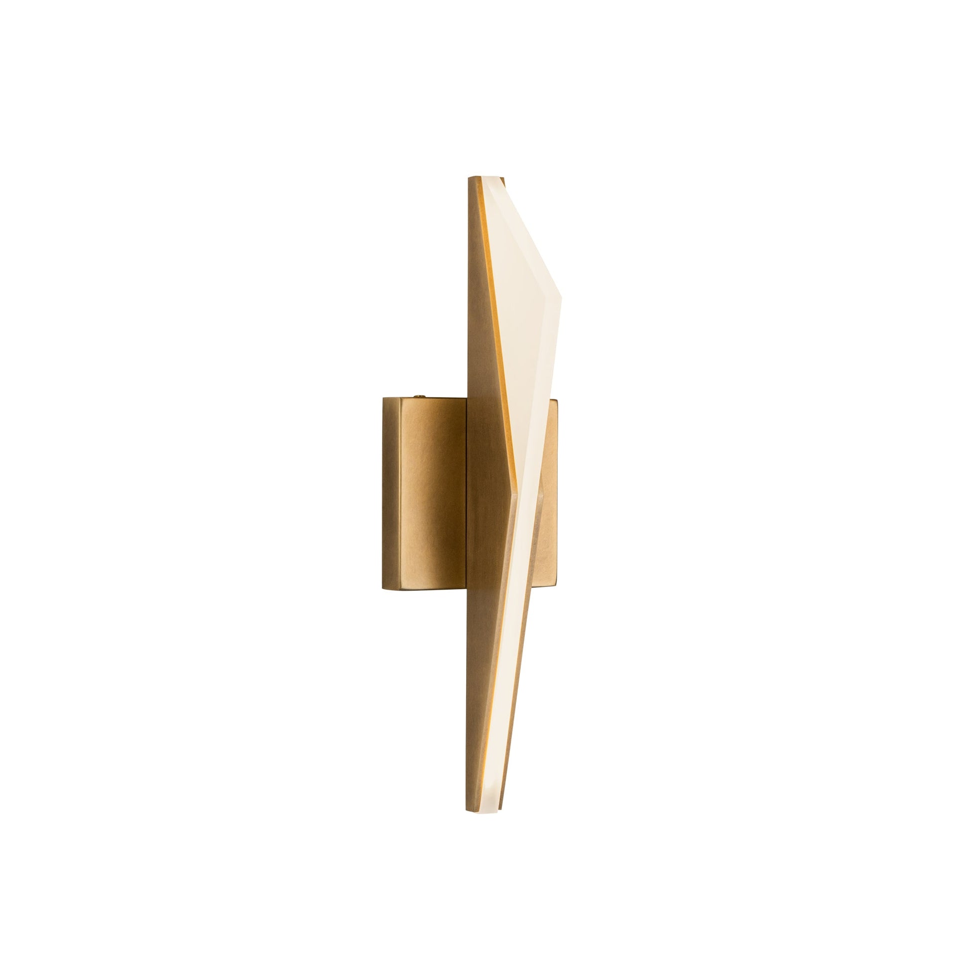 Kuzco Tachi vintage brass wall sconce WS64215-VB